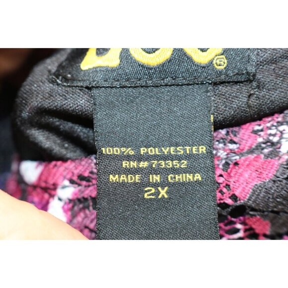 Lee Long Belled Sleeve Lace Tunic-Size 2X-Whimsigoth - Picture 7 of 11